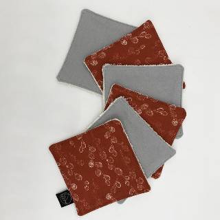 Lingettes lavables (lot de 6)