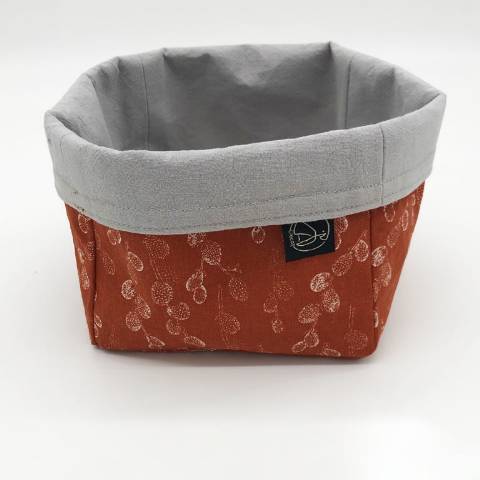 panier tissu rangement accessoires bébé