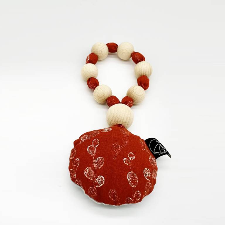 Hochet de dentition pour bébé personnalisé